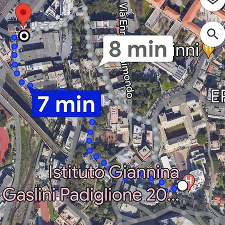 Ferienwohnung Gaslini 8 Genua Exterior foto